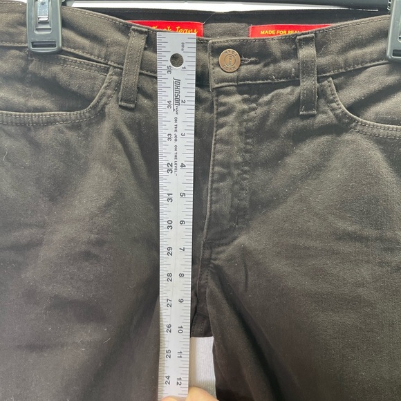 NYDJ Tummy Tuck Bootcut Jeans Womens 2P petite Black Denim Stretch VTG 2575 - Picture 6 of 10